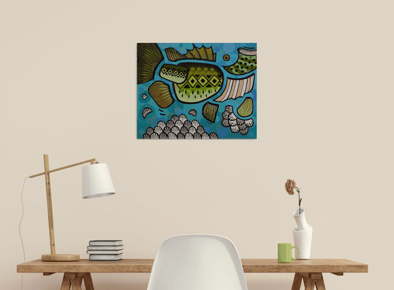 Freshwater Largemouth bass