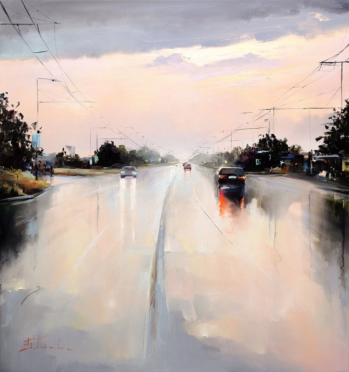 After The Warm Rain by Bozhena Fuchs