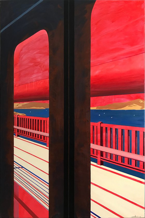 Golden Gate Bridge Transit (Diptych)