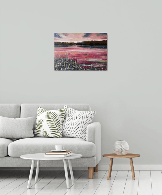 In the Embrace of the Pink Lake