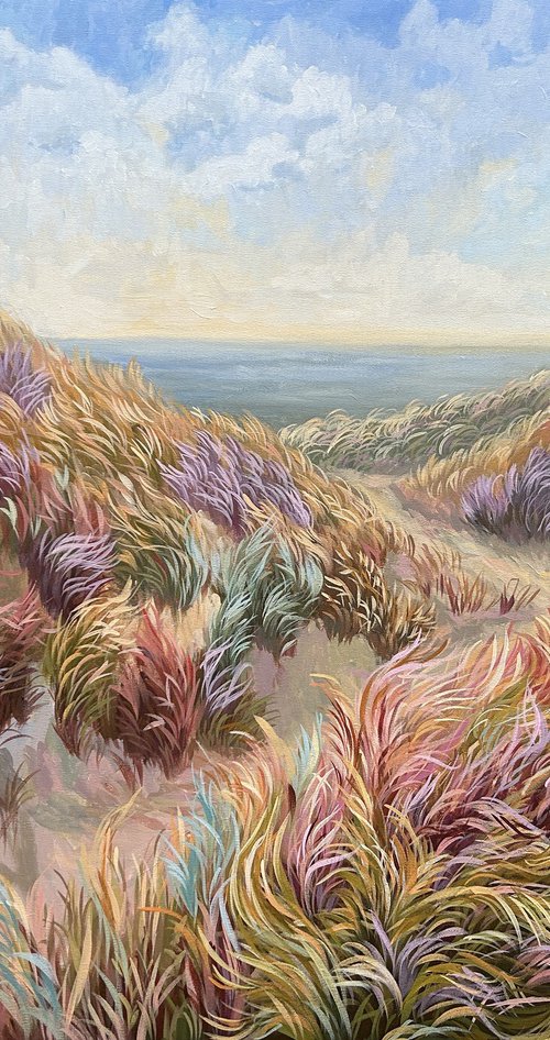 Evening in the Dunes II by Gabriele Prismantaite