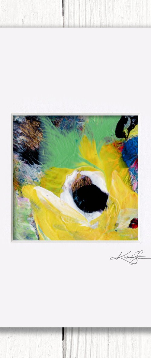 Blooming Magic 229 - Abstract Floral Painting by Kathy Morton Stanion by Kathy Morton Stanion