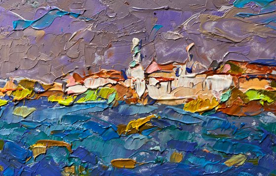 Covered with grey clouds