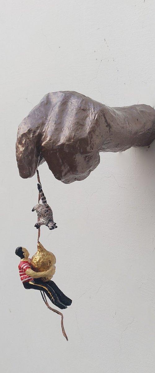 Hand holding acorn by Shweta  Mahajan