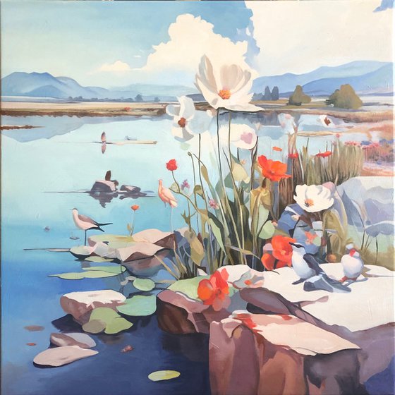 Quiet Waters in Bloom