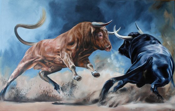 Two bulls
