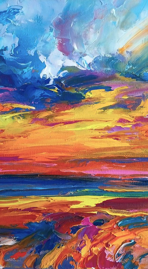 Abstract  seascape 09 by Andrej  Ostapchuk