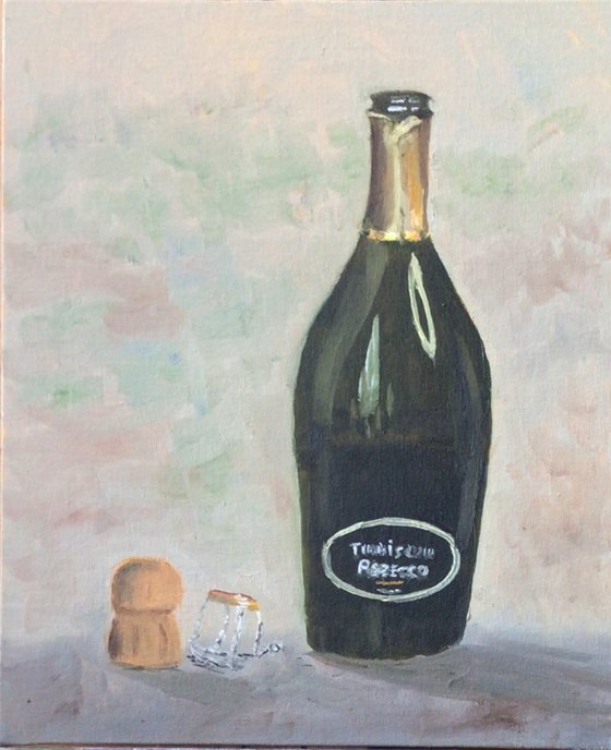Prosecco An original oil painting