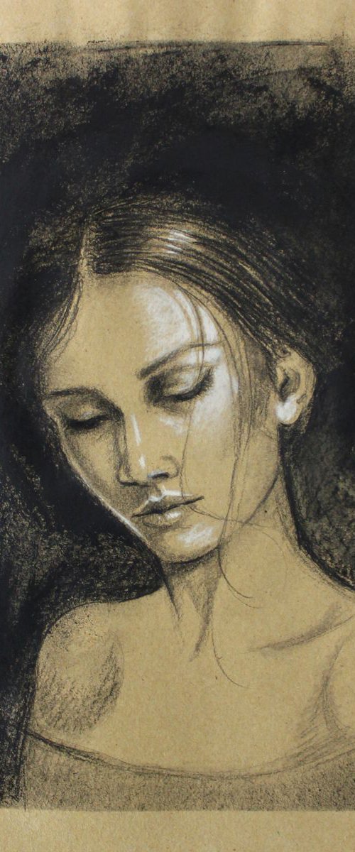 Study - closed eyes by Vincenzo Stanislao