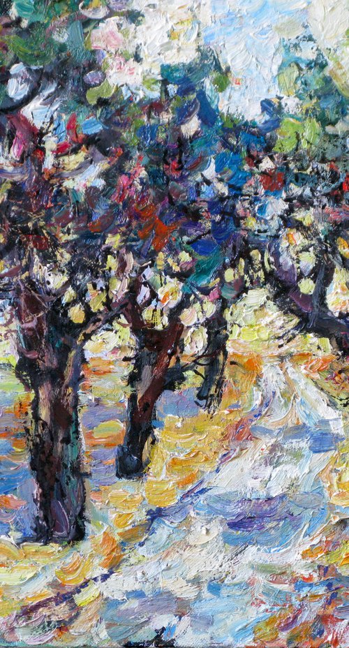 Summer mosaic. by Nikifor Swiristuhin