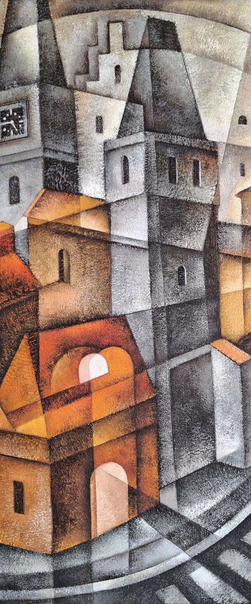 The Old Town Towers by Eugene Ivanov