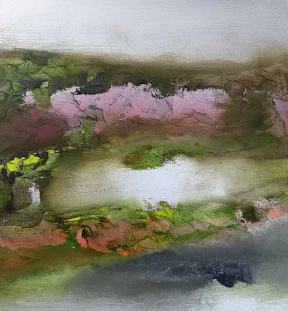 The pink shore of silence