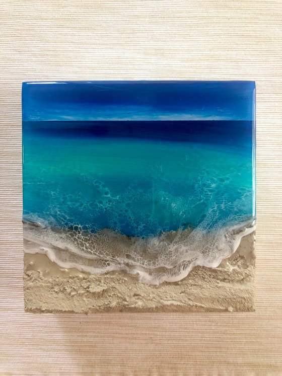Ocean Waves #20 miniature painting
