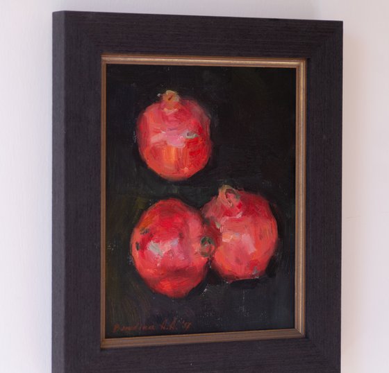 Pomegranates Armenian Still Life