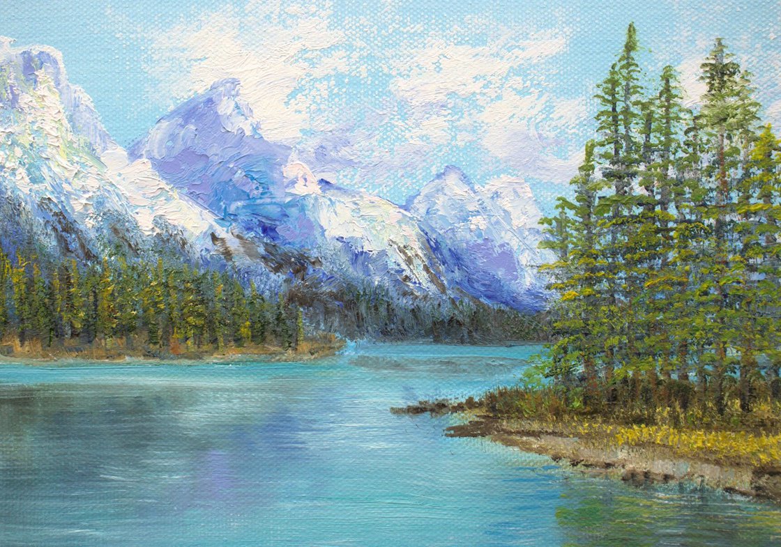 File:Wilhelm Bendz - Mountain landscape. - Google Art