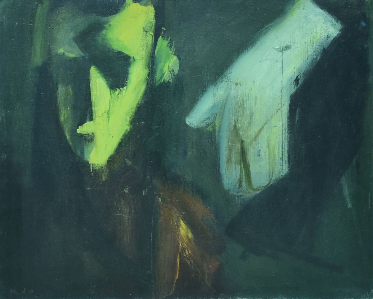 Portrait with a glove by Gegham