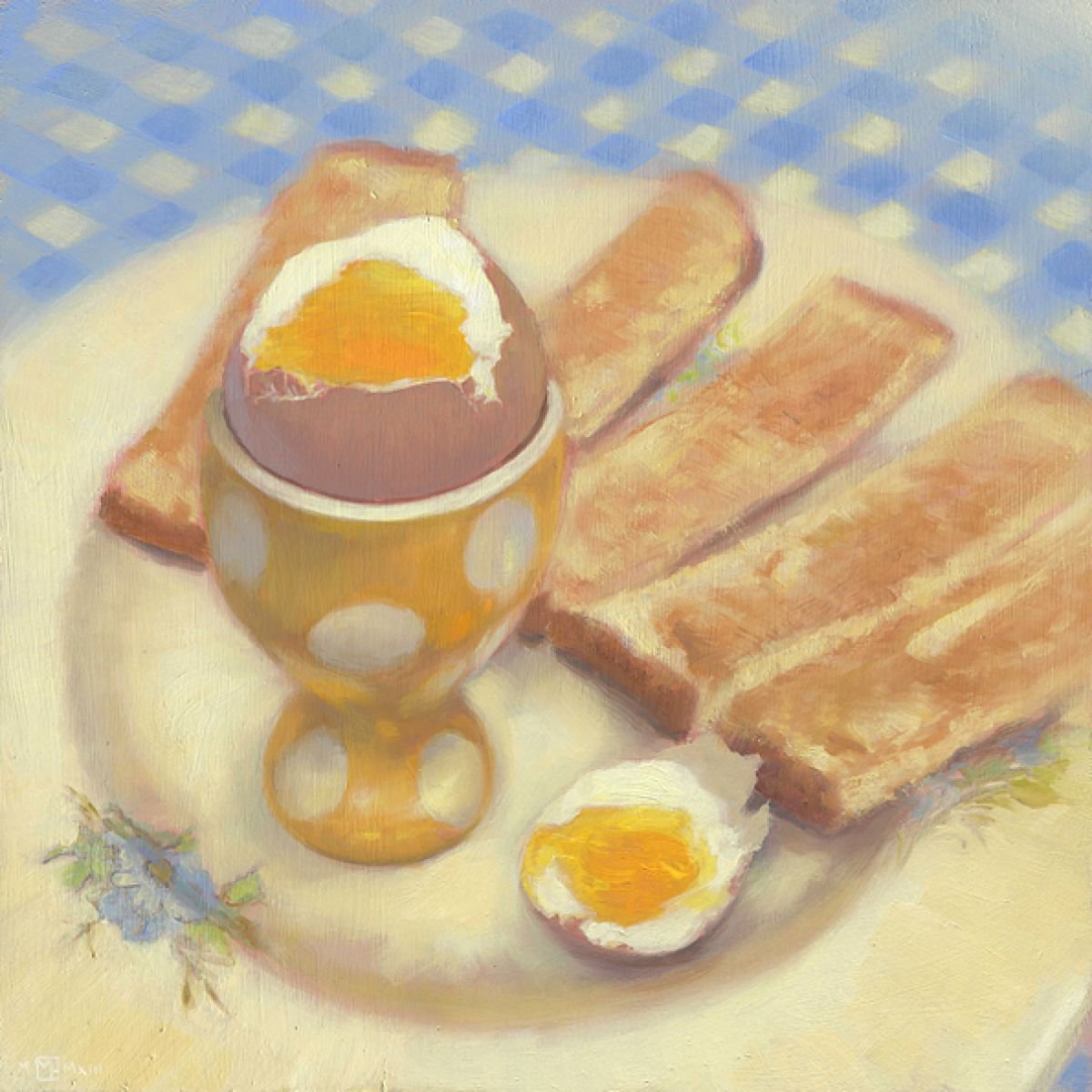 Egg And Soldiers by Mark Harrison