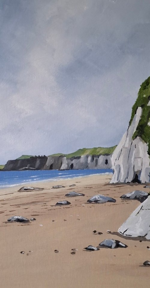 By the White Rocks by John Halliday