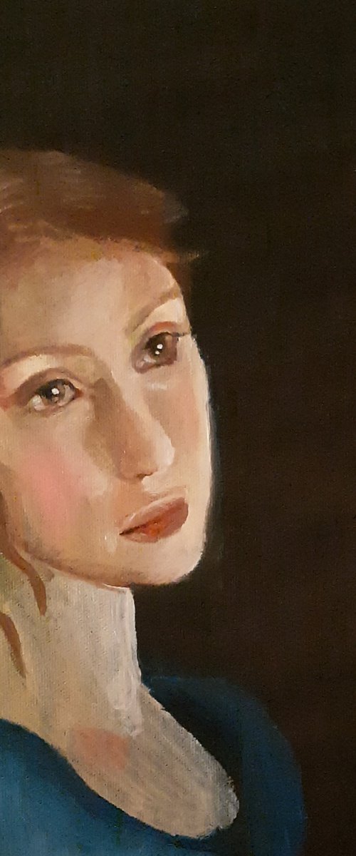 portrait by Viktória Déri