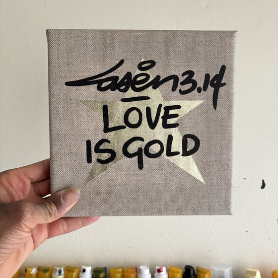 Love Is Gold (18K Gold Star)