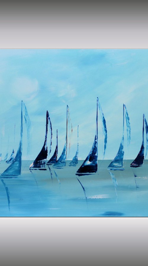 Blue Sails by Edelgard Schroer