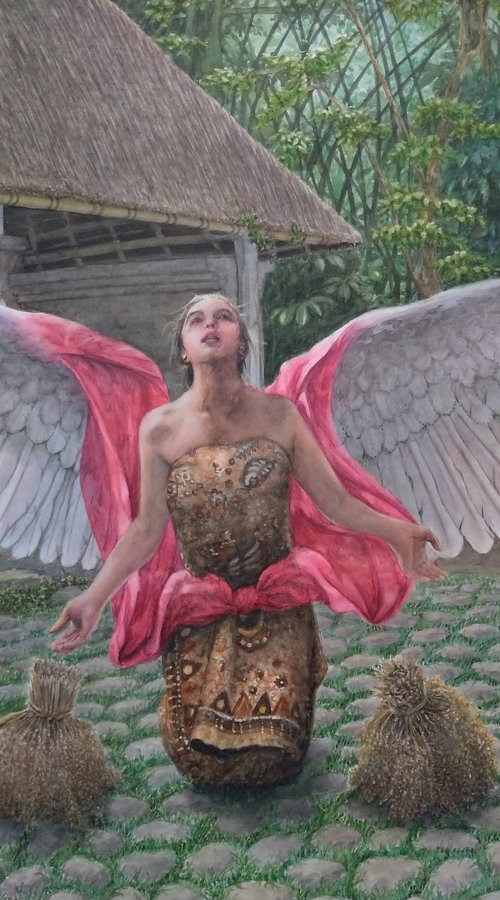 Nawang Wulan's Return by Kus Hendradi Laksono