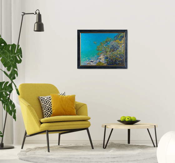 Pine in the Blue Lagoon