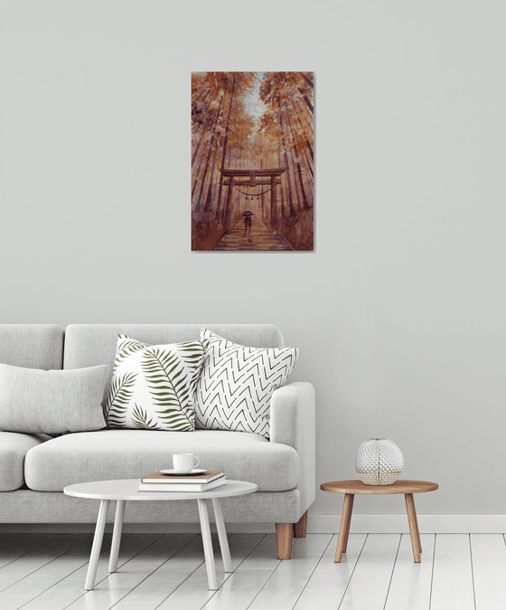 Magical autumn in Japan