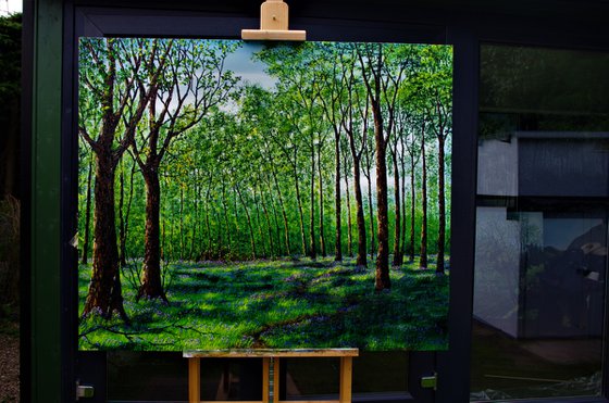 Late Spring In The Forest   100cm x 120cm