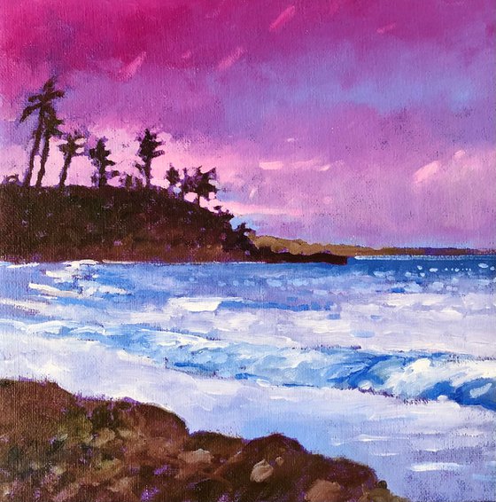 Seascape painting