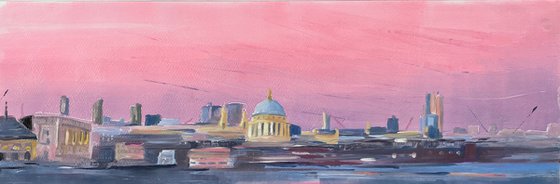 London Panoramic Pink