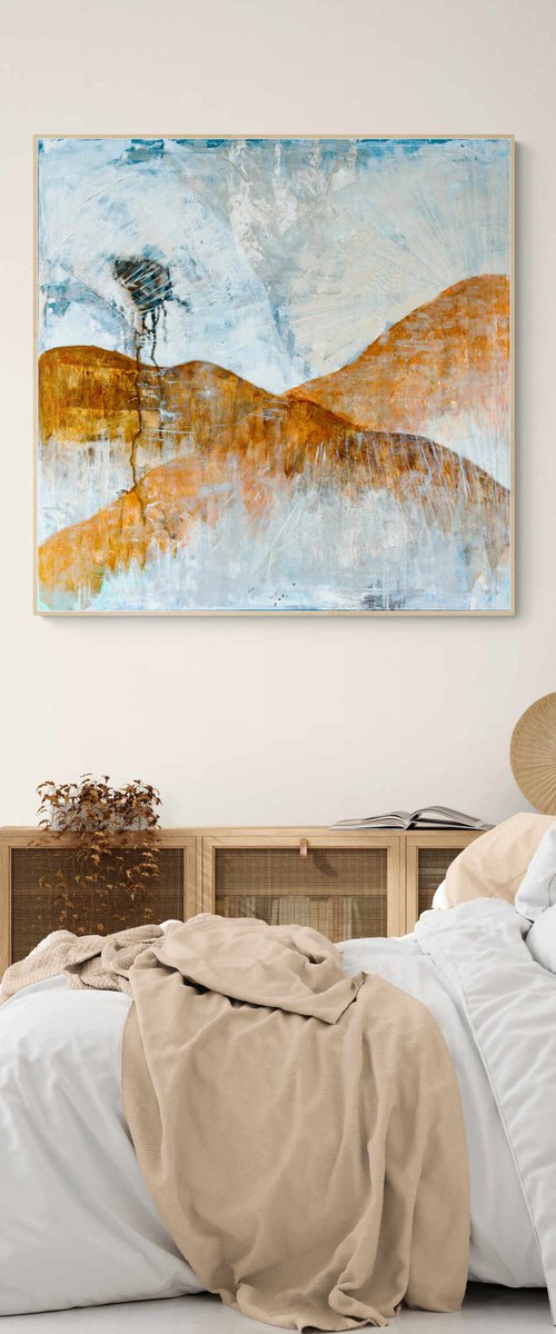 Waves II - panel 1 by Elide Pizzini