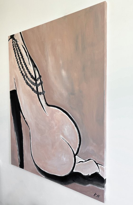 Madame with Gorgeous Buttocks