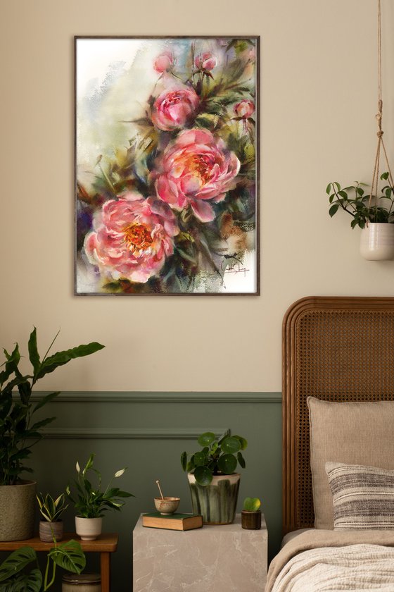 Pink Peonies