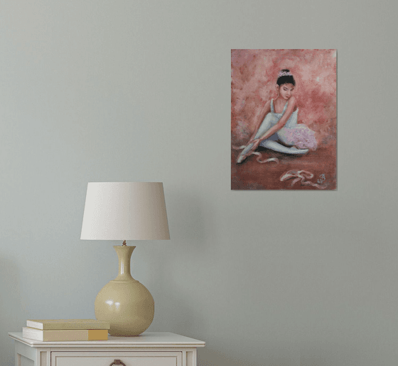 Ballerina III / ORIGINAL PAINTING