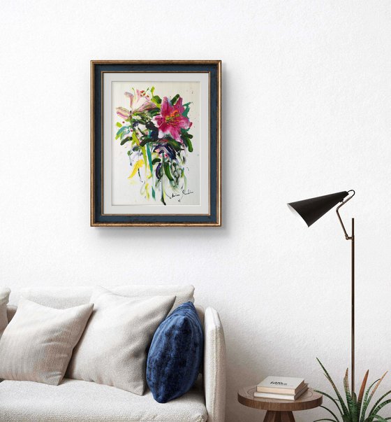 Lilies "A la prima" Minimalist