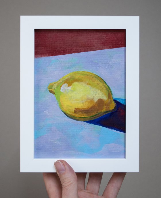 Small framed 'Lemon'
