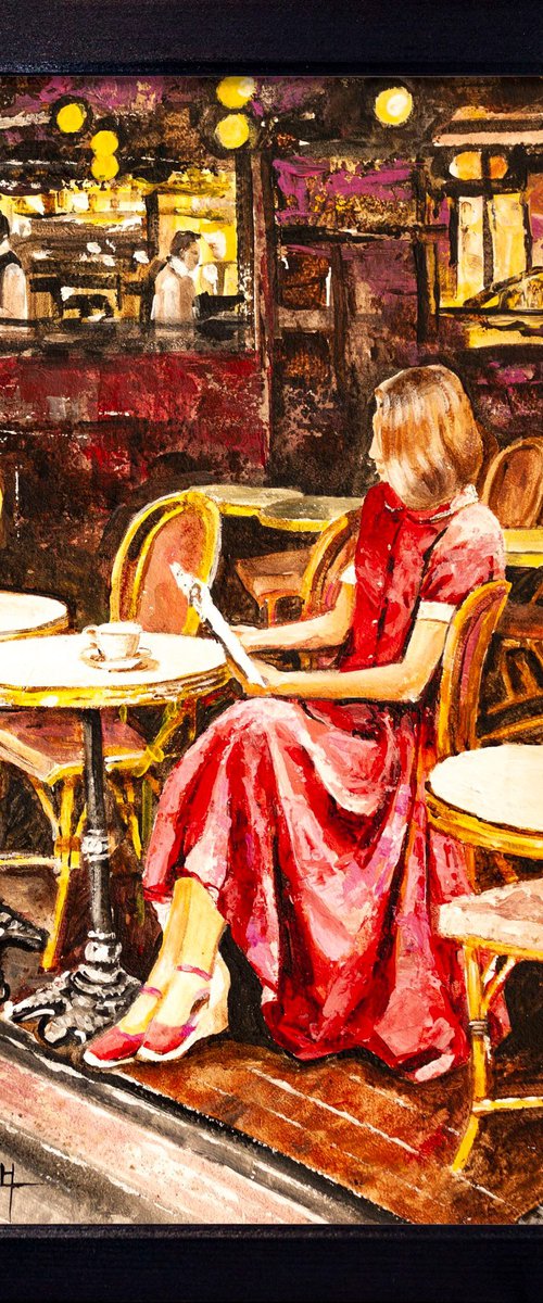 Cafe by Aleksandr Neliubin