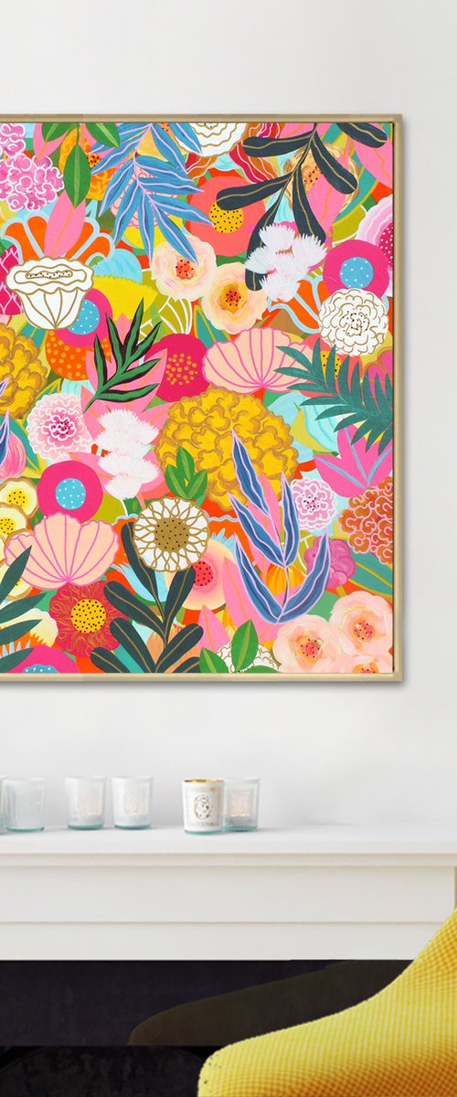 Flower Dreamscape in the Vernal Season by Martina Boycheva