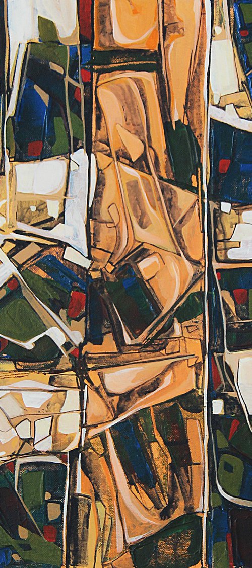 Abstract Landscape Art by ARTIST GURDISH PANNU