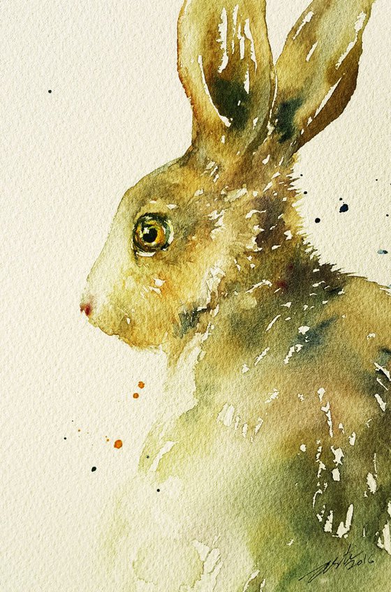 Green Gold Hare