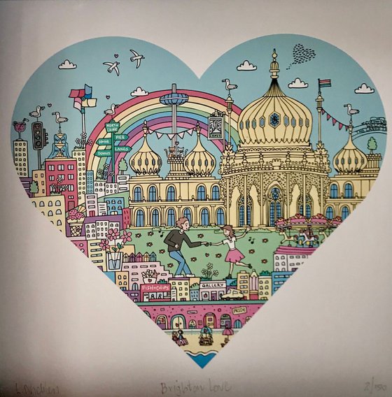 Brighton Love (UNFRAMED)