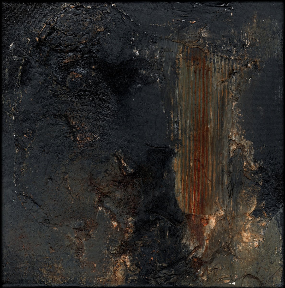 Abstract Painting By Kathy Morton Stanion, 12 X 12", Magical Incantations 1, Original Artwork