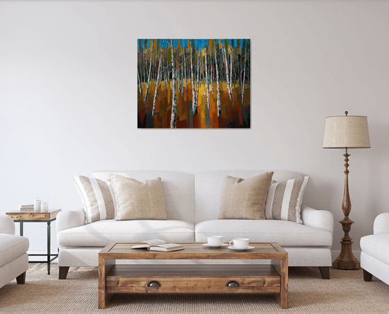The Golden Birchwood