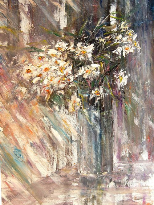 Daffodils by Mikhail  Nikitsenka