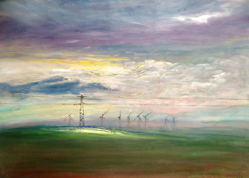 Windmills by Mariya Myronova