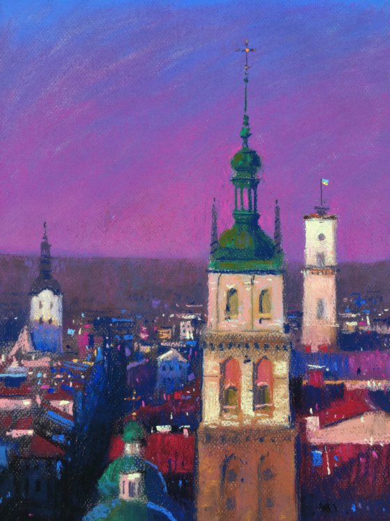 Old Ukrainian city of Lviv