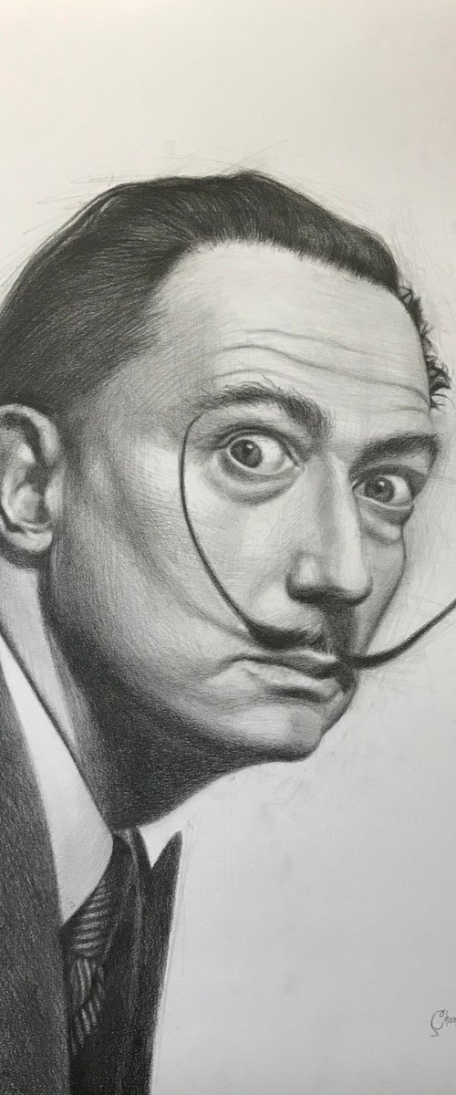 Salvador Dali by Kakajan Charyyev