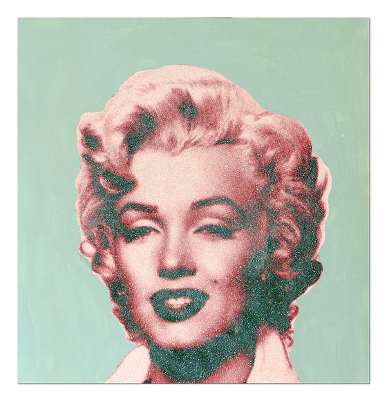 Marilyn I Love You - Original on Paper