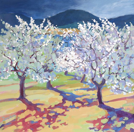 Almond Orchard, Jalo Valley
